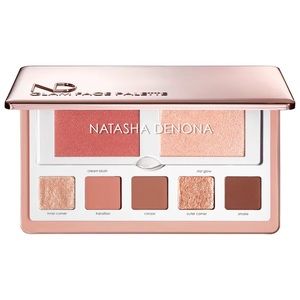 USED ONCE Natasha Denona Glam Face & Eye Palette - Light